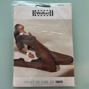 SOLD Wolford Velvet De Luxe 50 Tights Medium